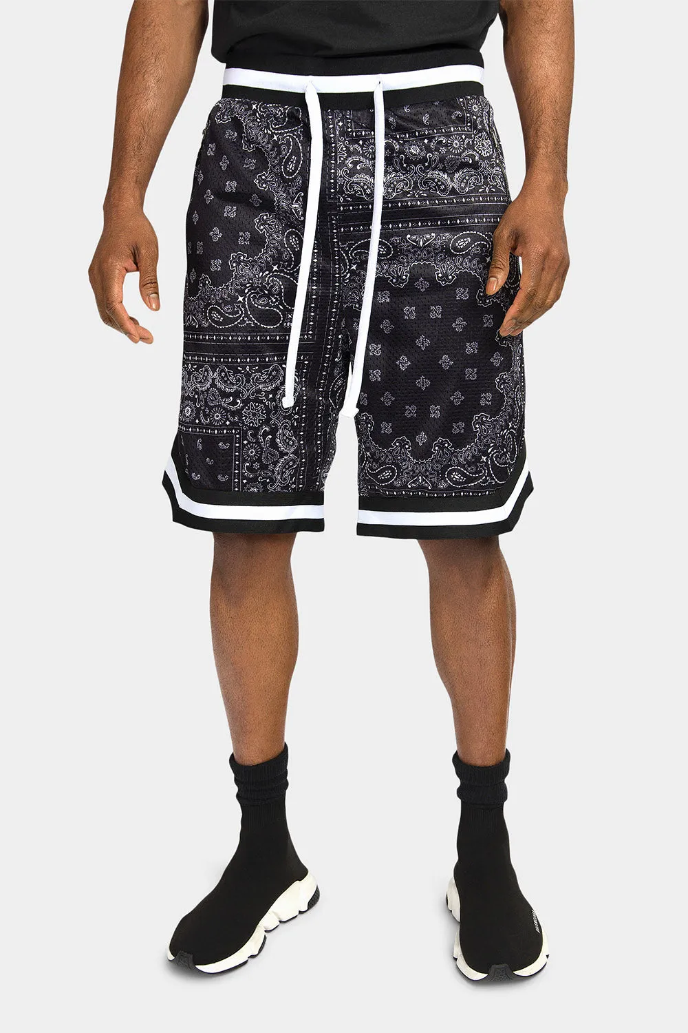 Pro Bandana Paisley Basketball Shorts sold by G-Style USA product image thumbnail 2