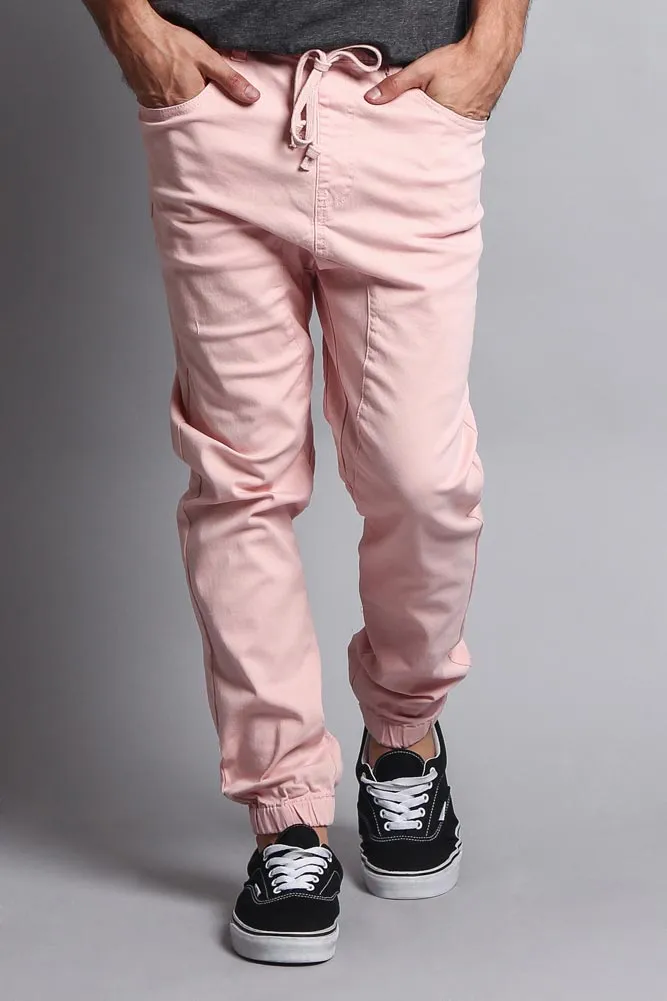Men's Jogger Twill Pants (Dirty Pink) sold by G-Style USA product image thumbnail 5