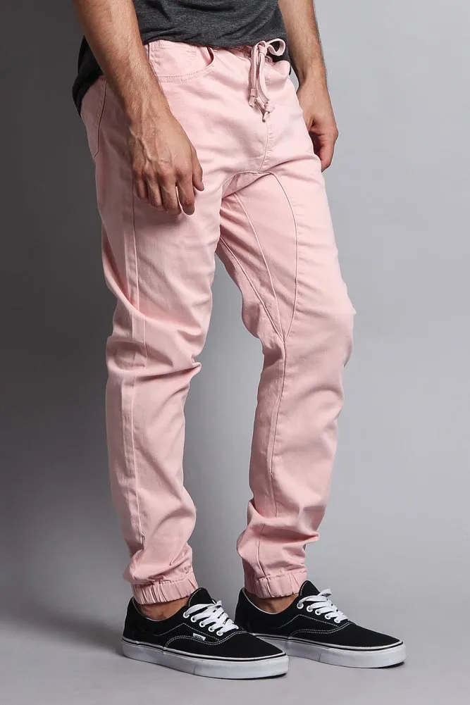Men's Jogger Twill Pants (Dirty Pink) sold by G-Style USA product image thumbnail 4