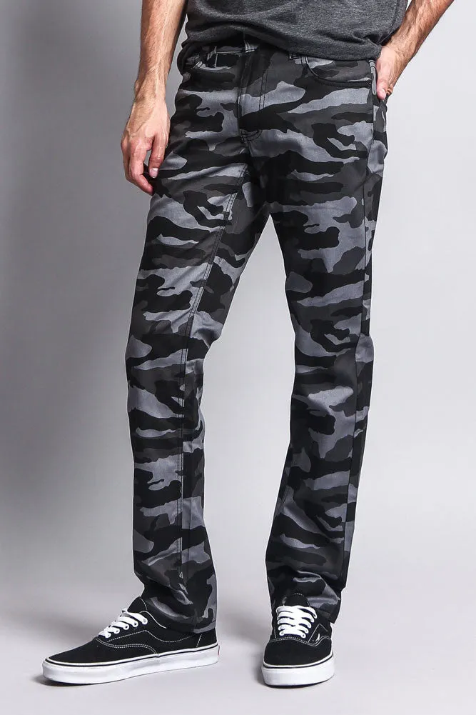 Men's Camo Slim Fit Pants sold by G-Style USA product image thumbnail 3