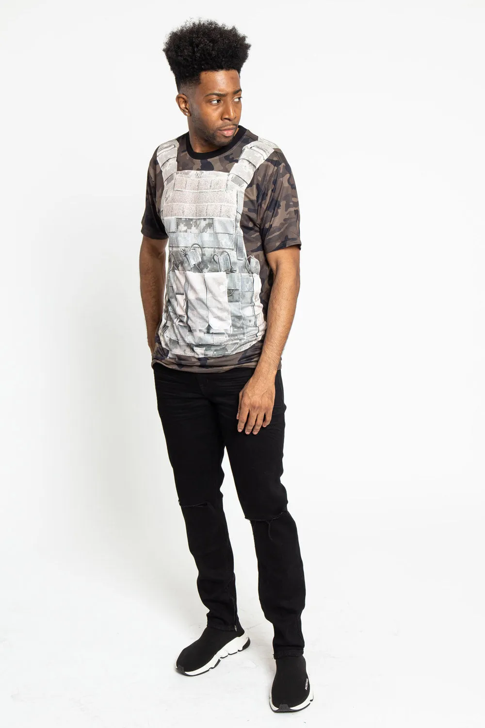 Bullet Proof Vest T-Shirt sold by G-Style USA product image thumbnail 5