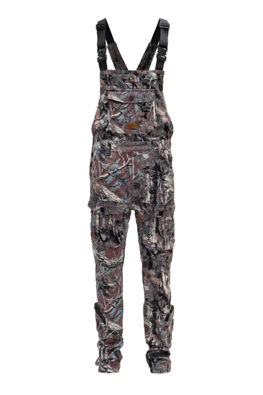 Men's Premium 3D Cargo Pocket Graphic Print Overall Pants sold by G-Style USA