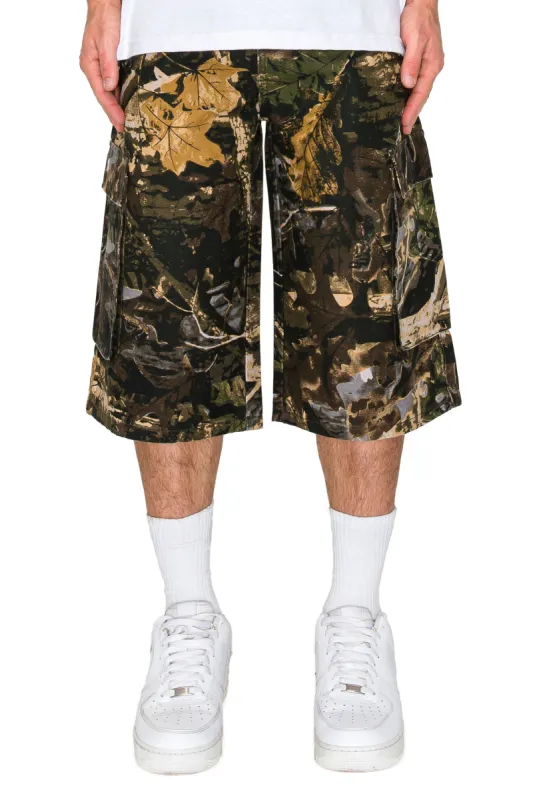 Men's Baggy Fit Hunter Camo Jorts sold by G-Style USA