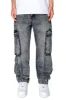 Men's Baggy Fit Cargo Denim Jeans sold by G-Style USA