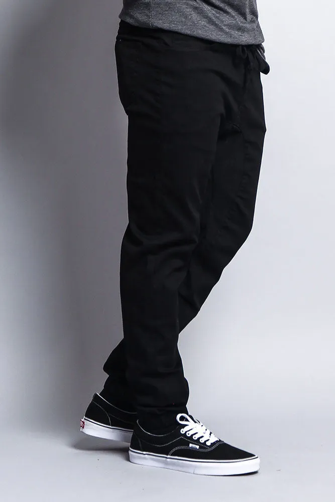 Men's Jogger Twill Pants (Black) sold by G-Style USA product image thumbnail 2