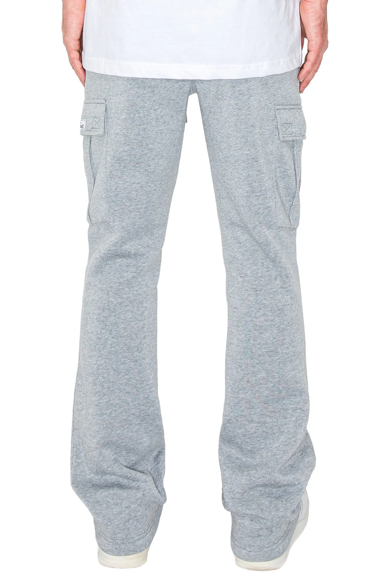 Men's Essential Flared Cargo Fleece Sweat Pants sold by G-Style USA product image thumbnail 5
