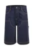 Men's Baggy Fit Carpenter Raw Denim Shorts sold by G-Style USA