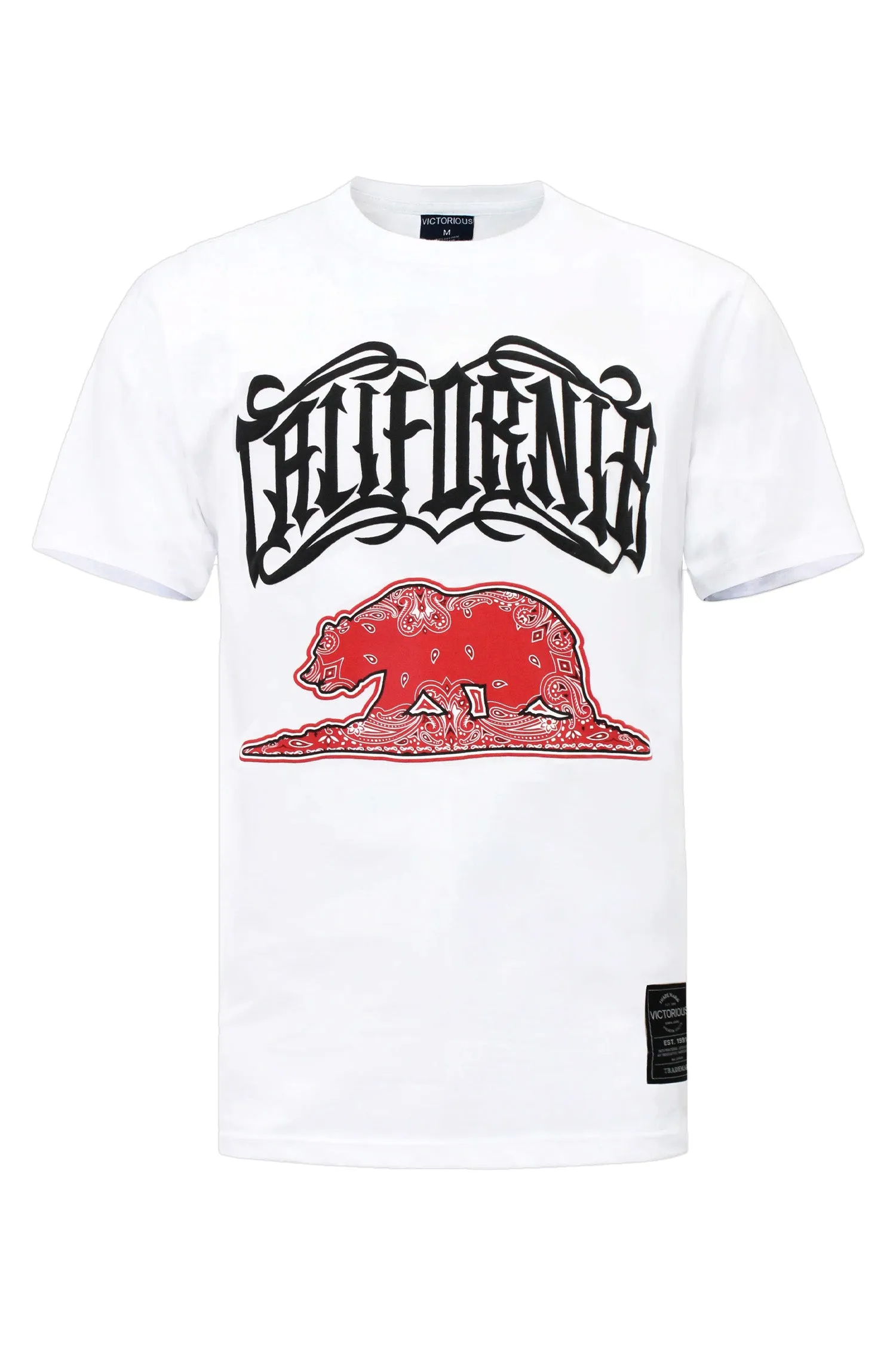 California Bear Bandana T-Shirts sold by G-Style USA product image thumbnail 3