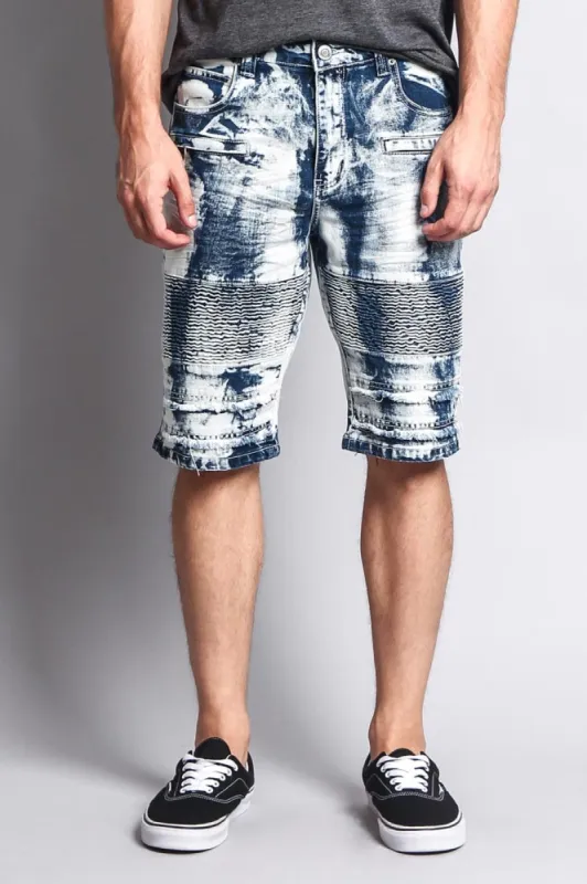 Acid Washed Biker Shorts sold by G-Style USA