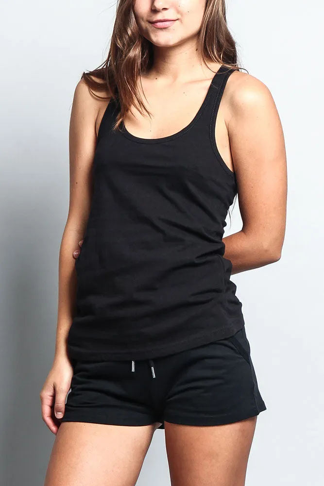 Women's Basic Solid Light Weight Tank Top (2-Pack) sold by G-Style USA product image thumbnail 4