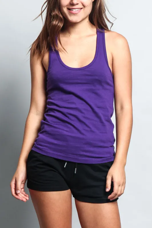 Women's Basic Solid Light Weight Tank Top (2-Pack) sold by G-Style USA
