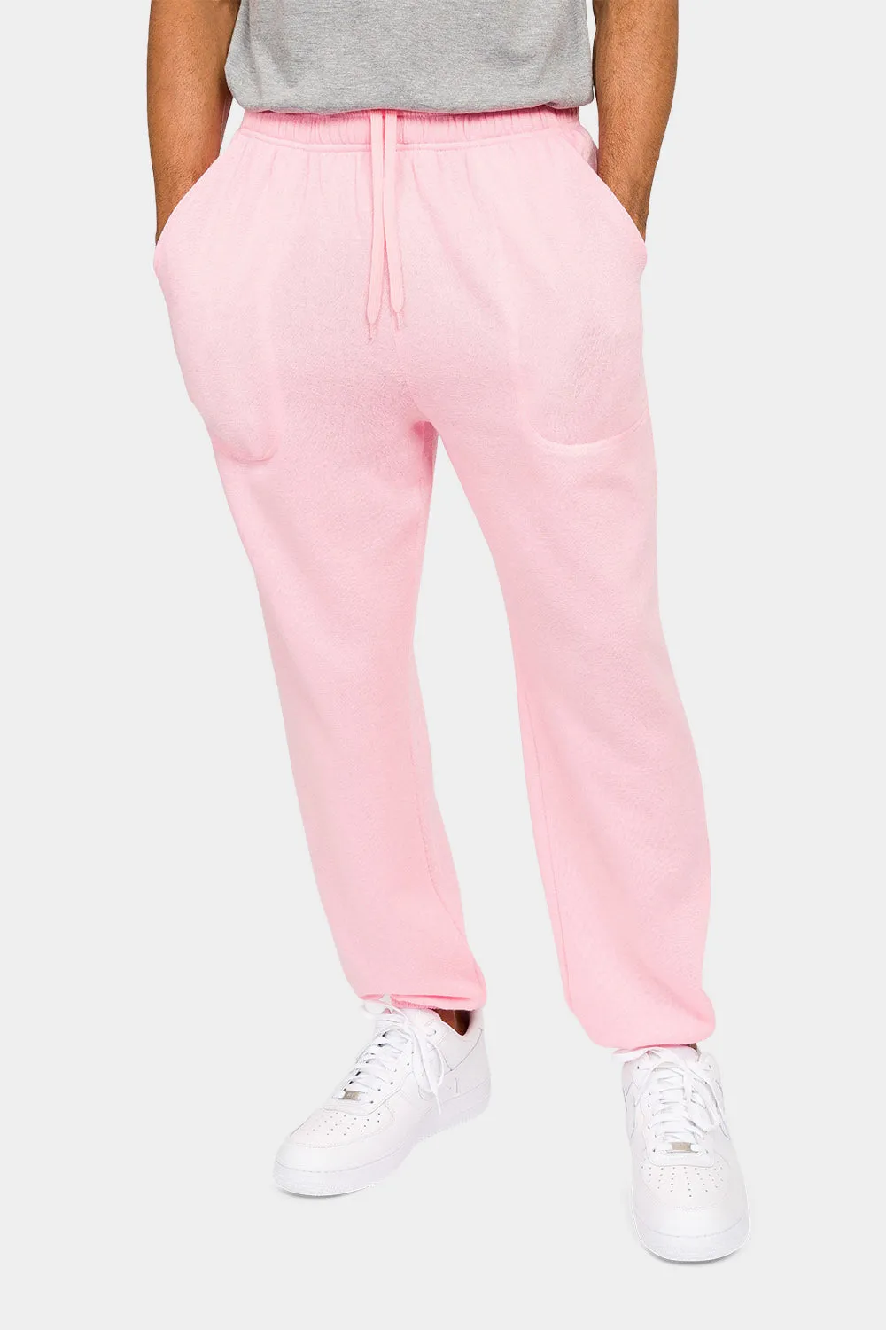 Essential Solid Lightweight Fleece Sweatpants sold by G-Style USA