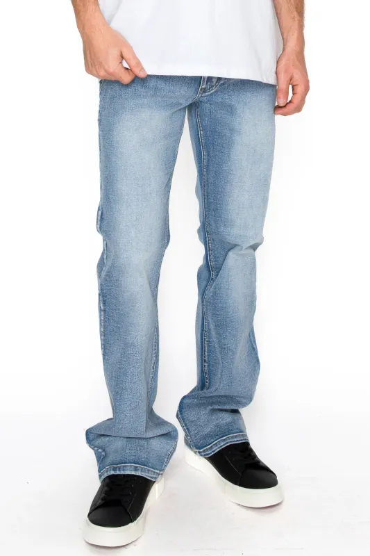 Flared Denim Jeans made by G-Style USA