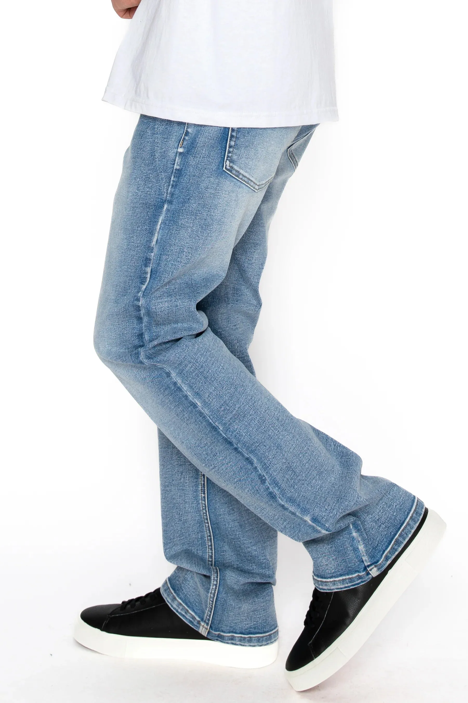 Flared Denim Jeans sold by G-Style USA product image thumbnail 5