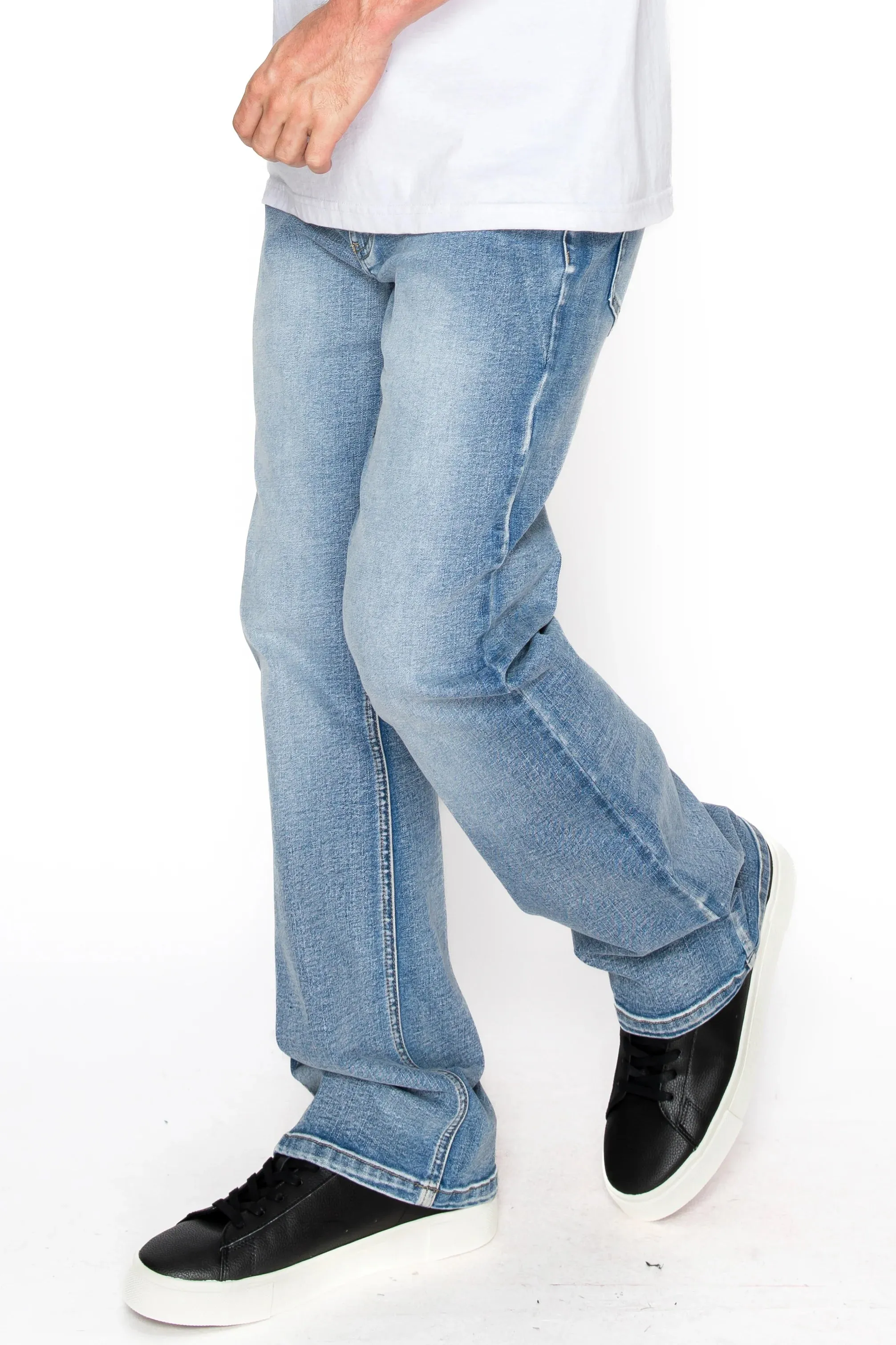 Flared Denim Jeans sold by G-Style USA product image thumbnail 3