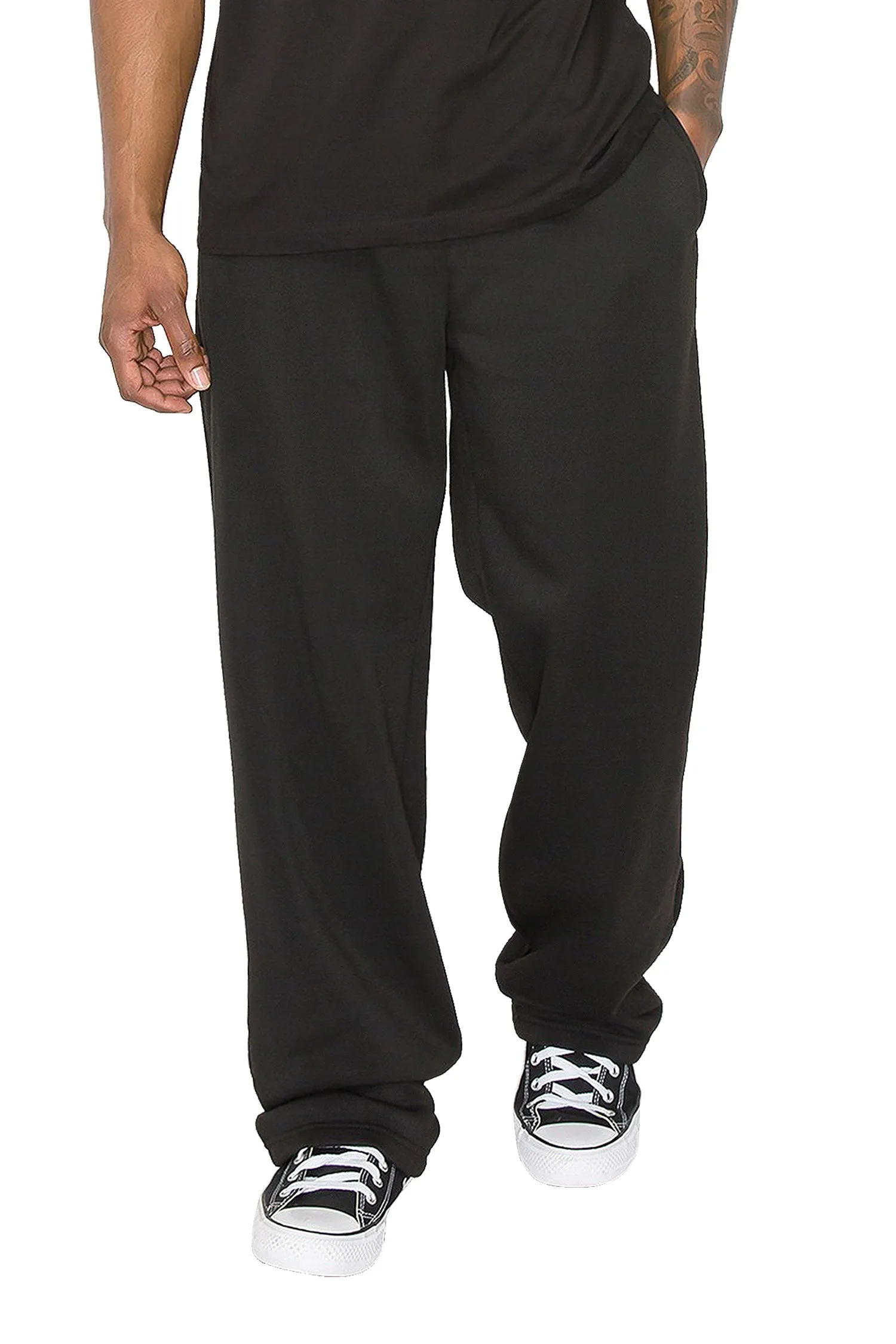 Men's Essential Baggy Fleece Sweat Pants sold by G-Style USA product image thumbnail 4