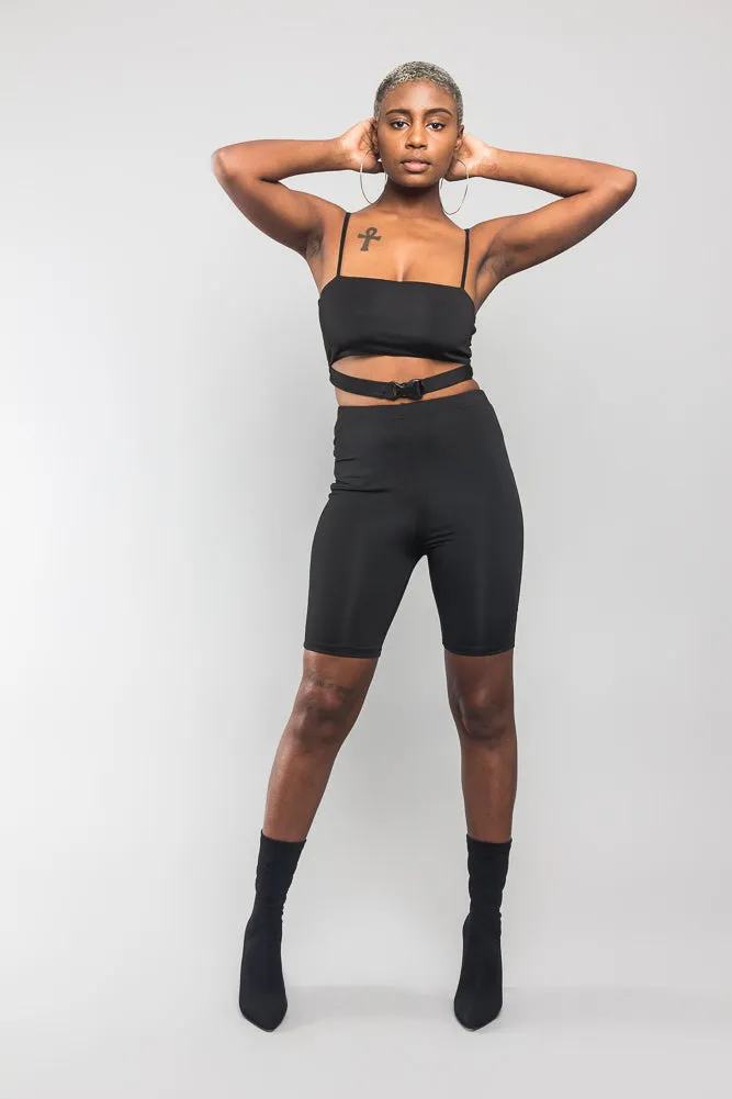 Buckled Crop Top Set sold by G-Style USA product image thumbnail 5