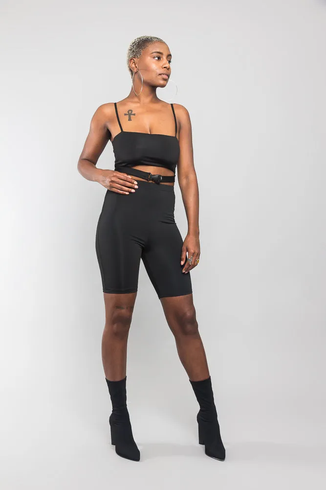 Buckled Crop Top Set sold by G-Style USA product image thumbnail 4