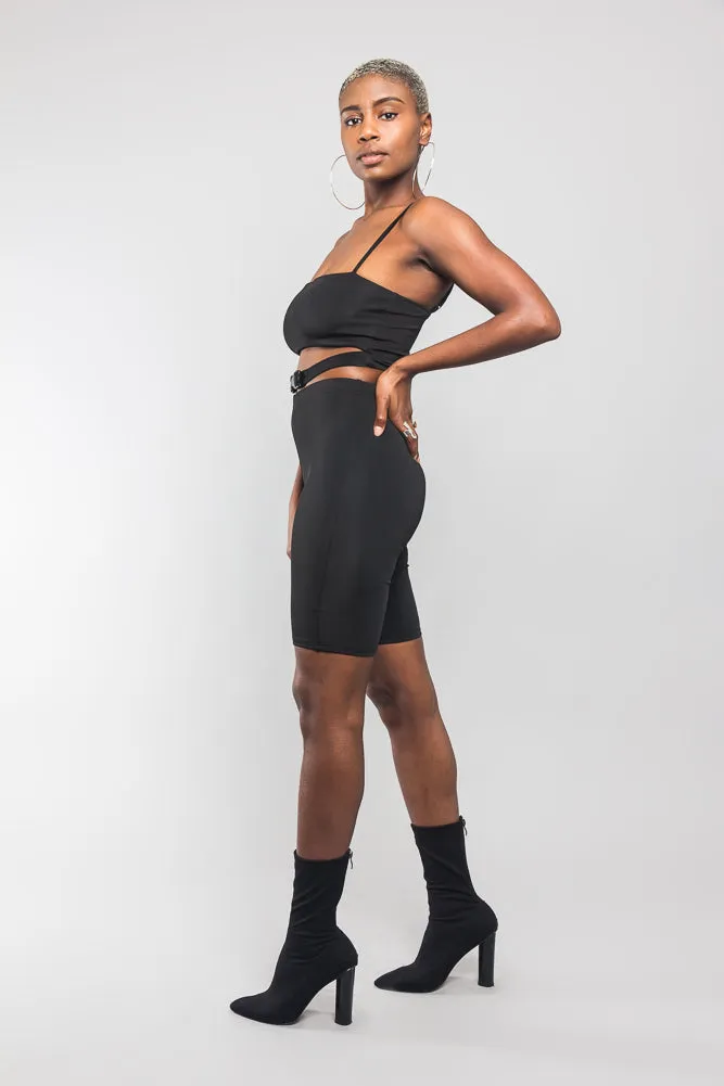Buckled Crop Top Set sold by G-Style USA product image thumbnail 2