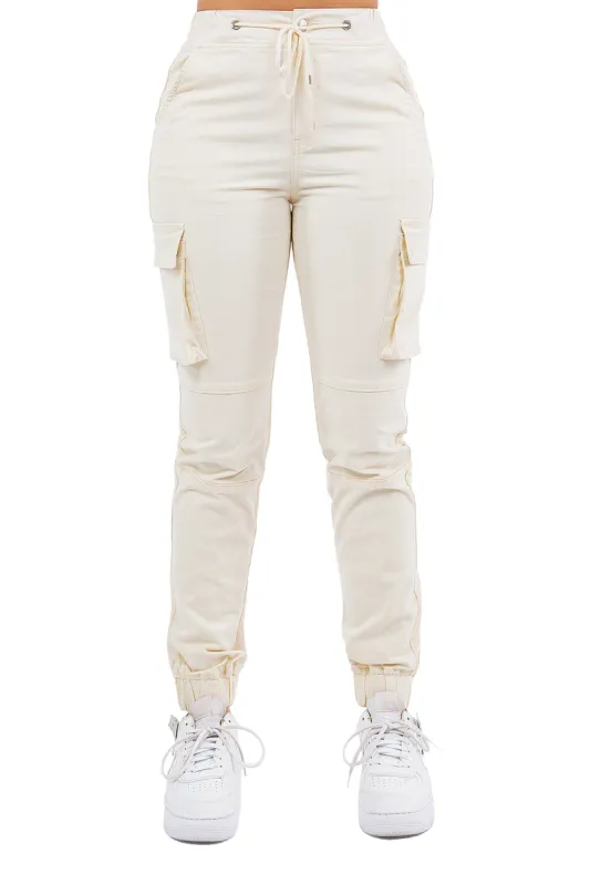 Women's Essential High Rise Cargo Joggers sold by G-Style USA