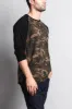 Men's Baseball T-Shirt (Olive Camo/Black) sold by G-Style USA