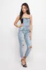 Destroyed Denim Overalls sold by G-Style USA
