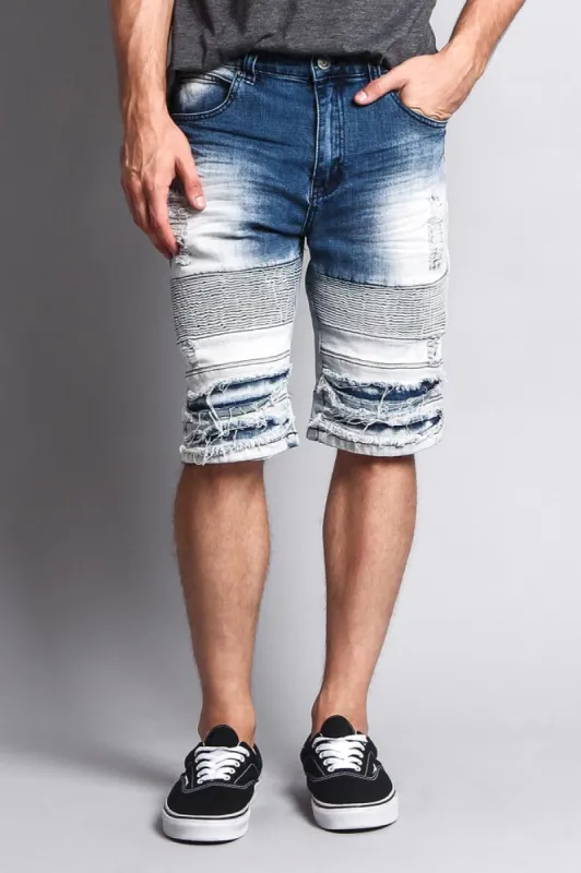 Gradation Wash Biker Shorts sold by G-Style USA