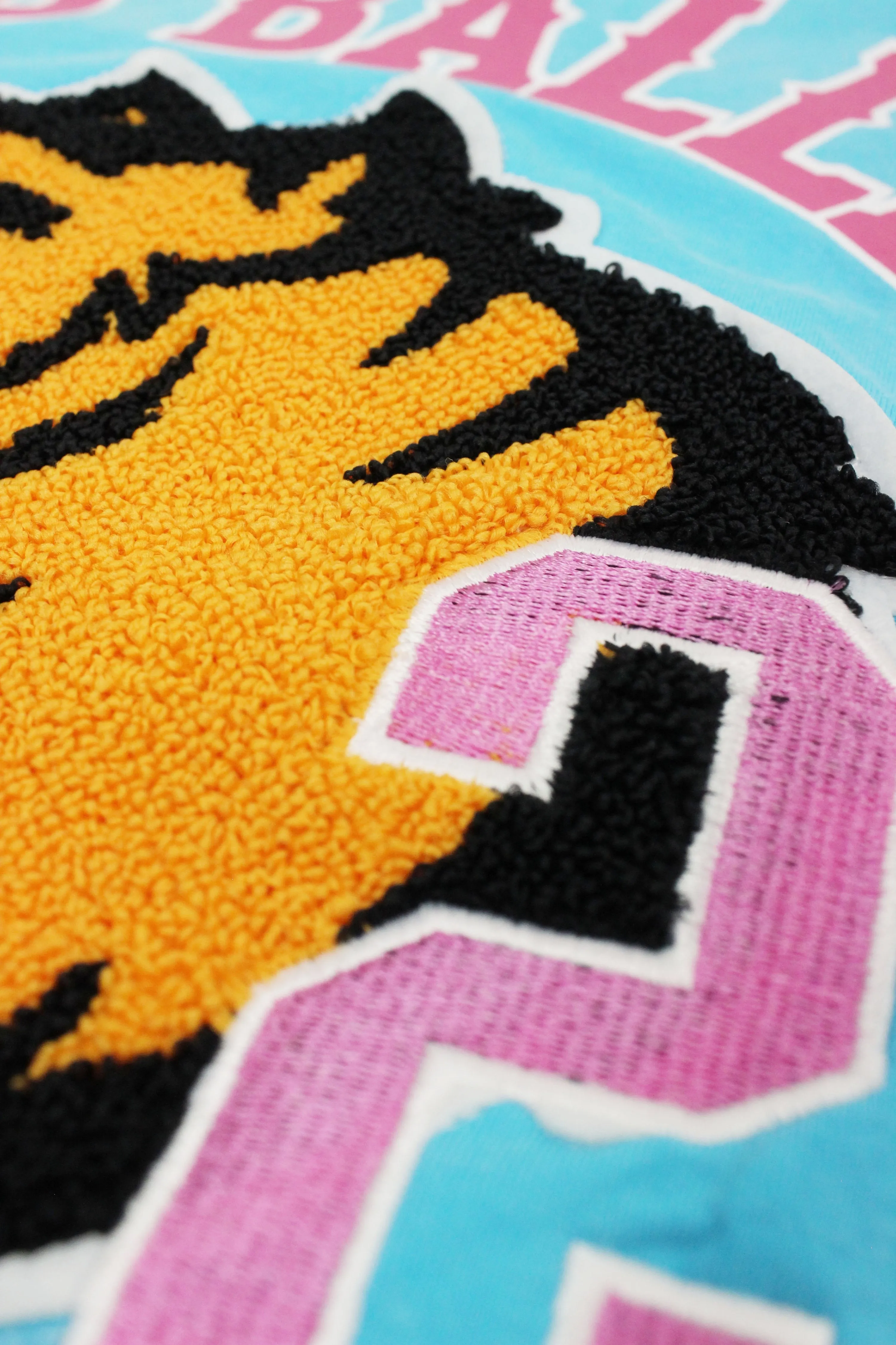 Men's Wild Baller Chenille Patch Graphic T-Shirt sold by G-Style USA product image thumbnail 5