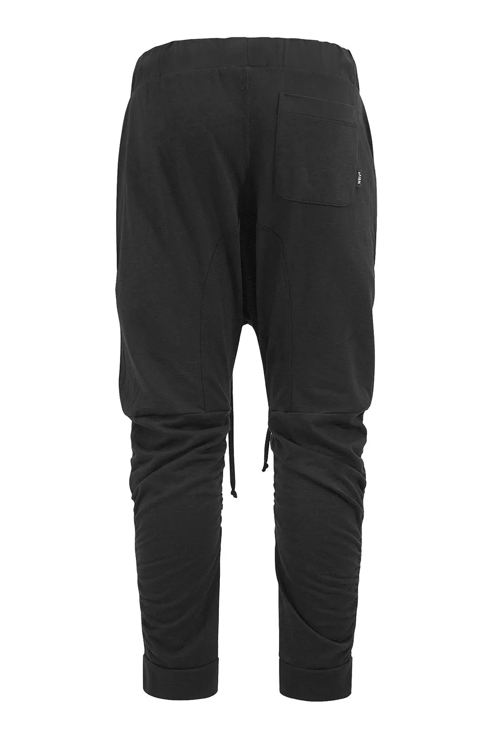 Men's Essential Solid Scrunched Drop Crotch Sweat Joggers sold by G-Style USA product image thumbnail 4