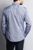 Long Sleeve Checkered Embroidered 22 Button Up Shirt sold by G-Style USA