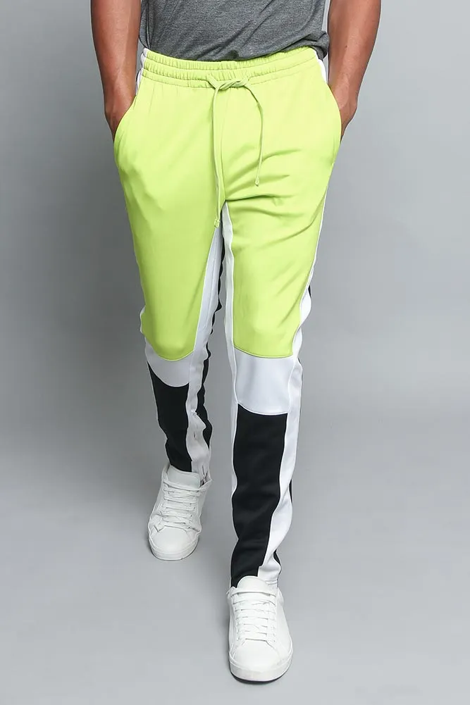 Tri Colored Color Blocked Track Pants sold by G-Style USA product image thumbnail 5