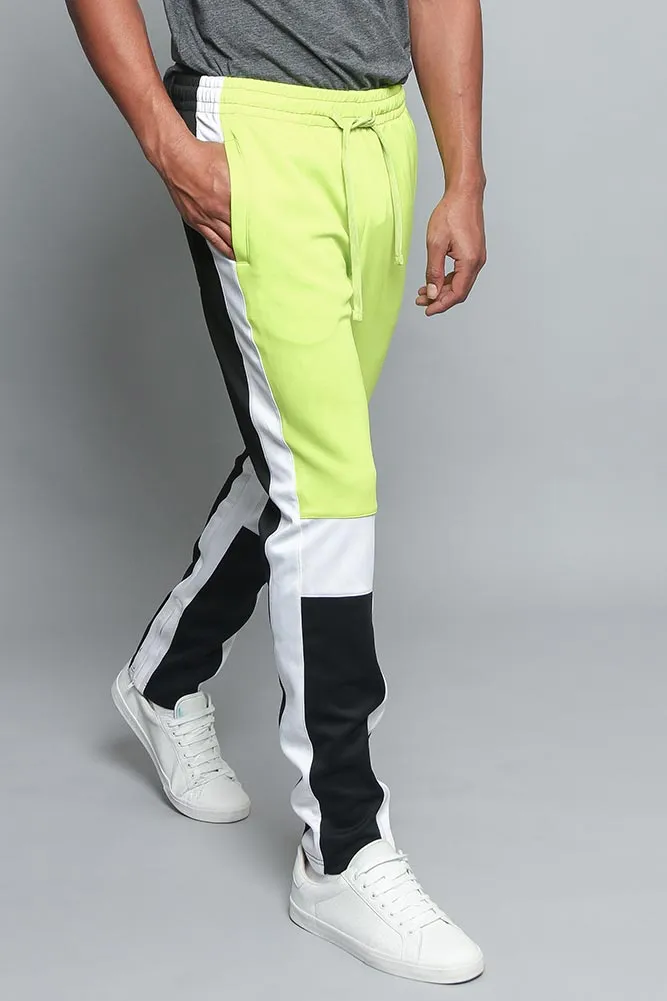 Tri Colored Color Blocked Track Pants sold by G-Style USA product image thumbnail 4