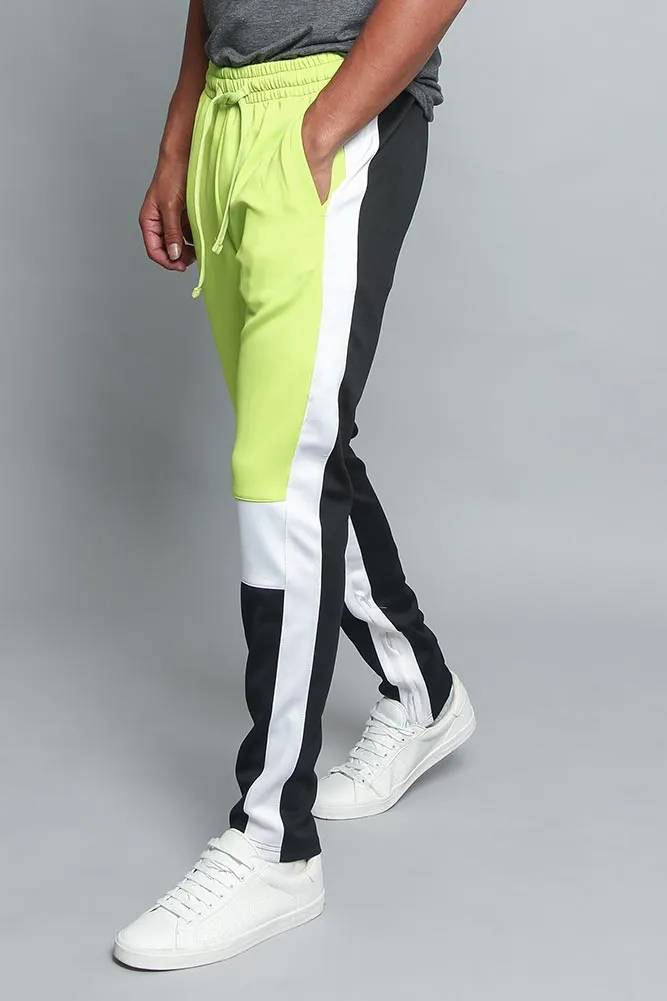 Tri Colored Color Blocked Track Pants sold by G-Style USA product image thumbnail 2