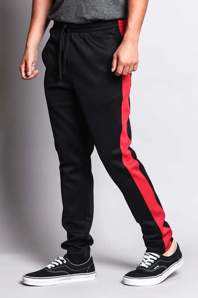 Slim Fit Striped Track Pants sold by G-Style USA product image thumbnail 2