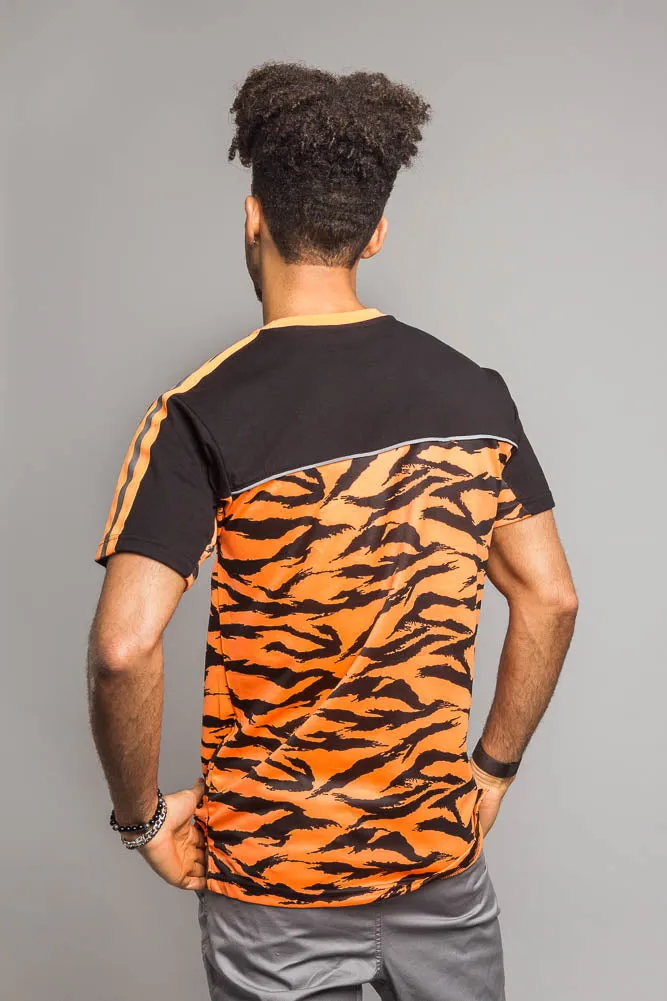Reflective Tiger Striped T-Shirt sold by G-Style USA product image thumbnail 2