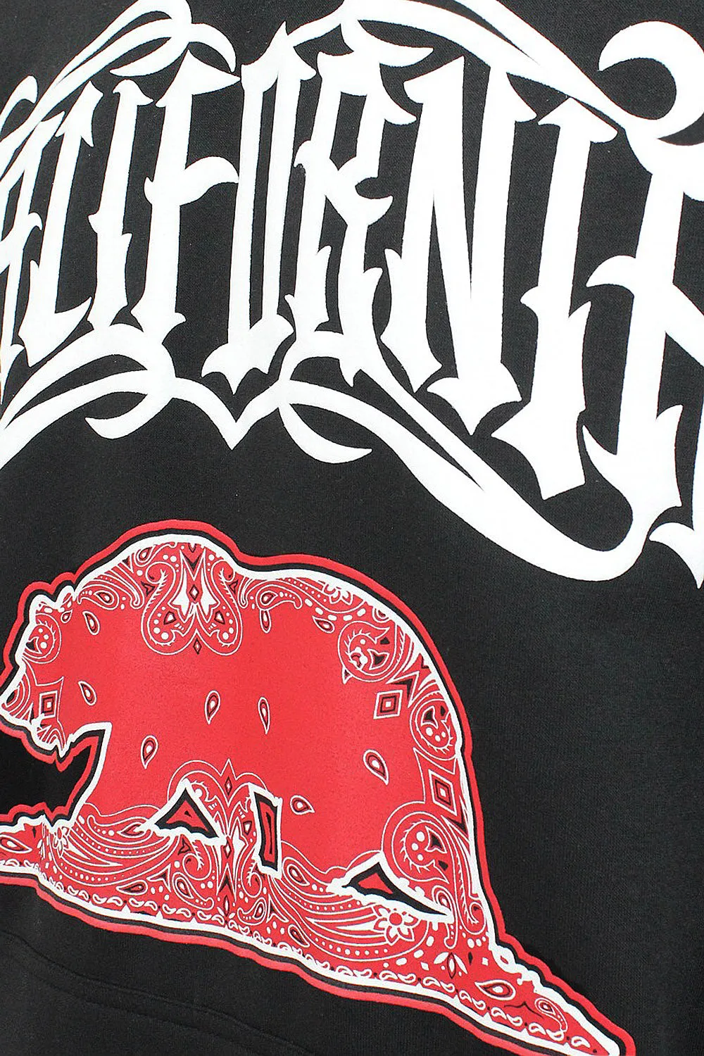 Men's California Bear Fleece Pullover Hoodie sold by G-Style USA product image thumbnail 2