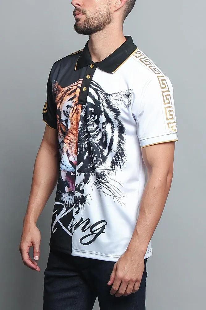 King Contrast Tiger Polo sold by G-Style USA product image thumbnail 2