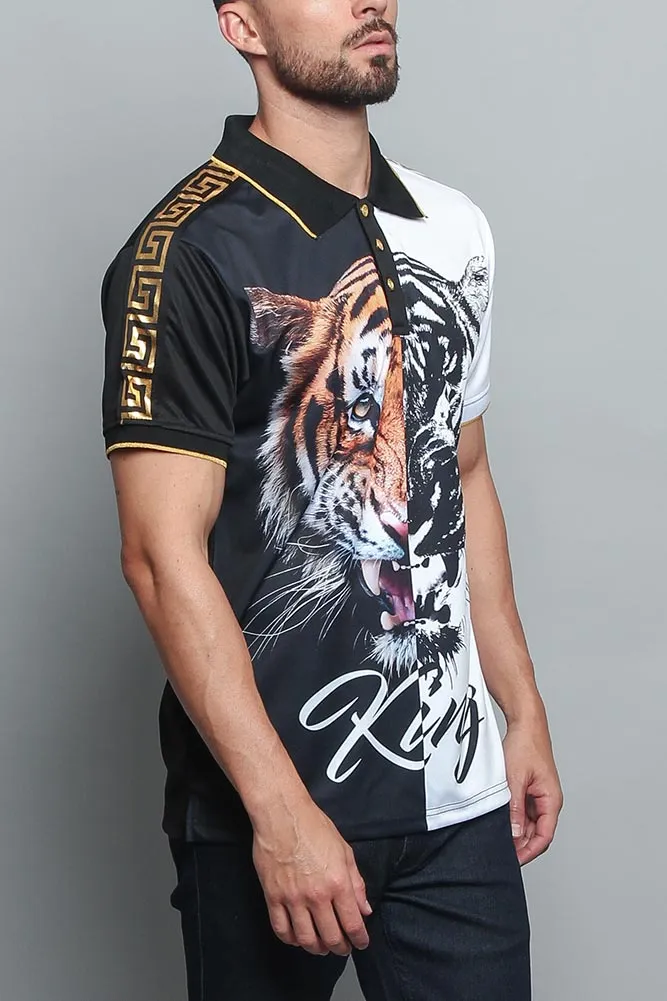 King Contrast Tiger Polo sold by G-Style USA product image thumbnail 4