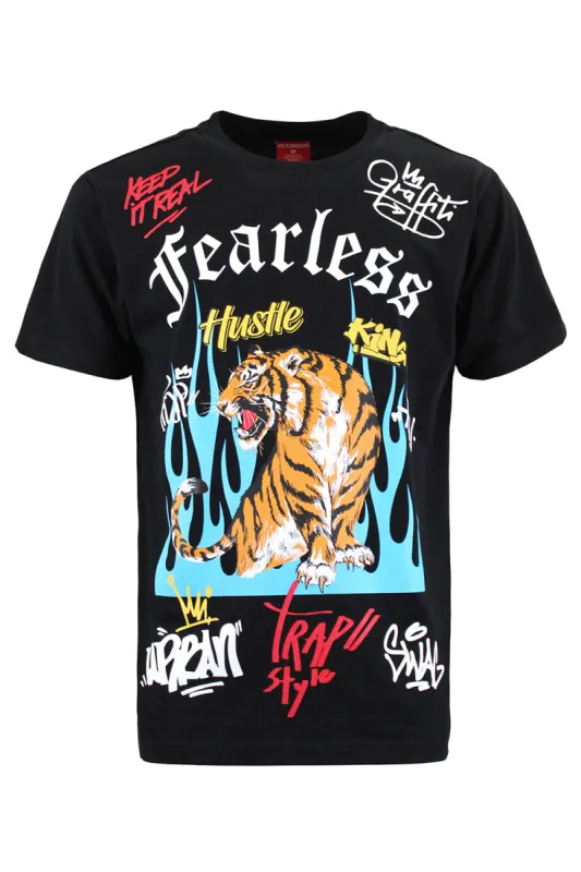 Keep It Real Fearless Graphic T-Shirt sold by G-Style USA
