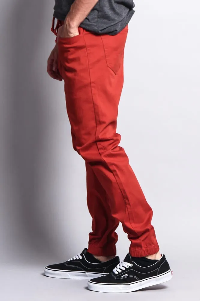 Men's Jogger Twill Pants (Burnt Orange) sold by G-Style USA product image thumbnail 2