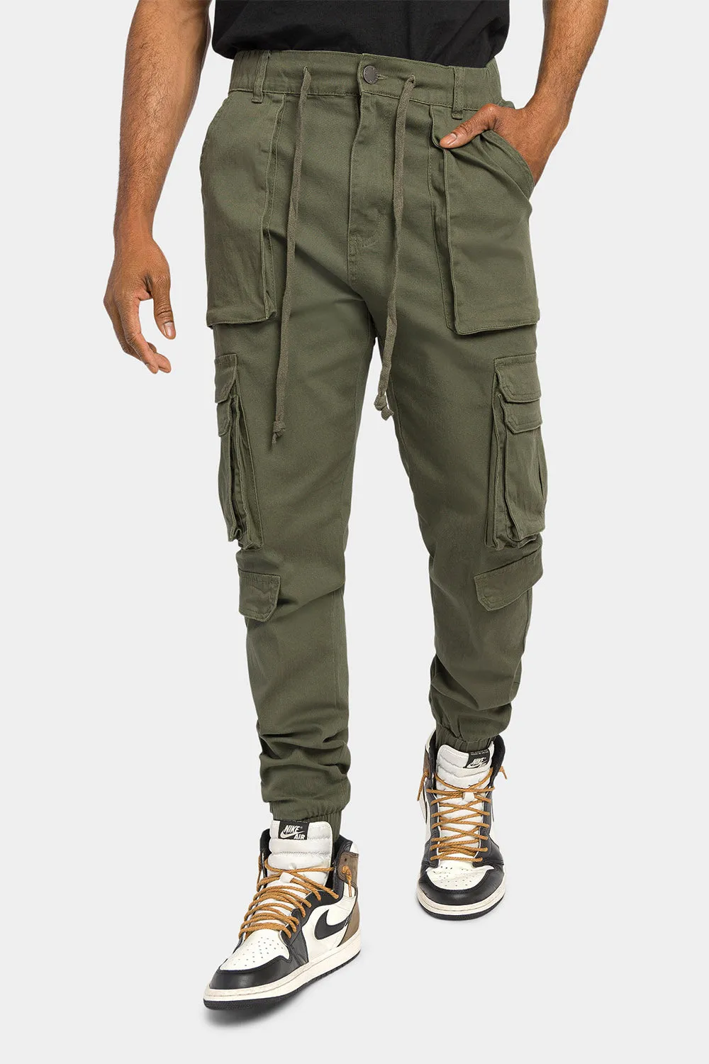 Cargo Tapered Jogger Pants sold by G-Style USA product image thumbnail 2