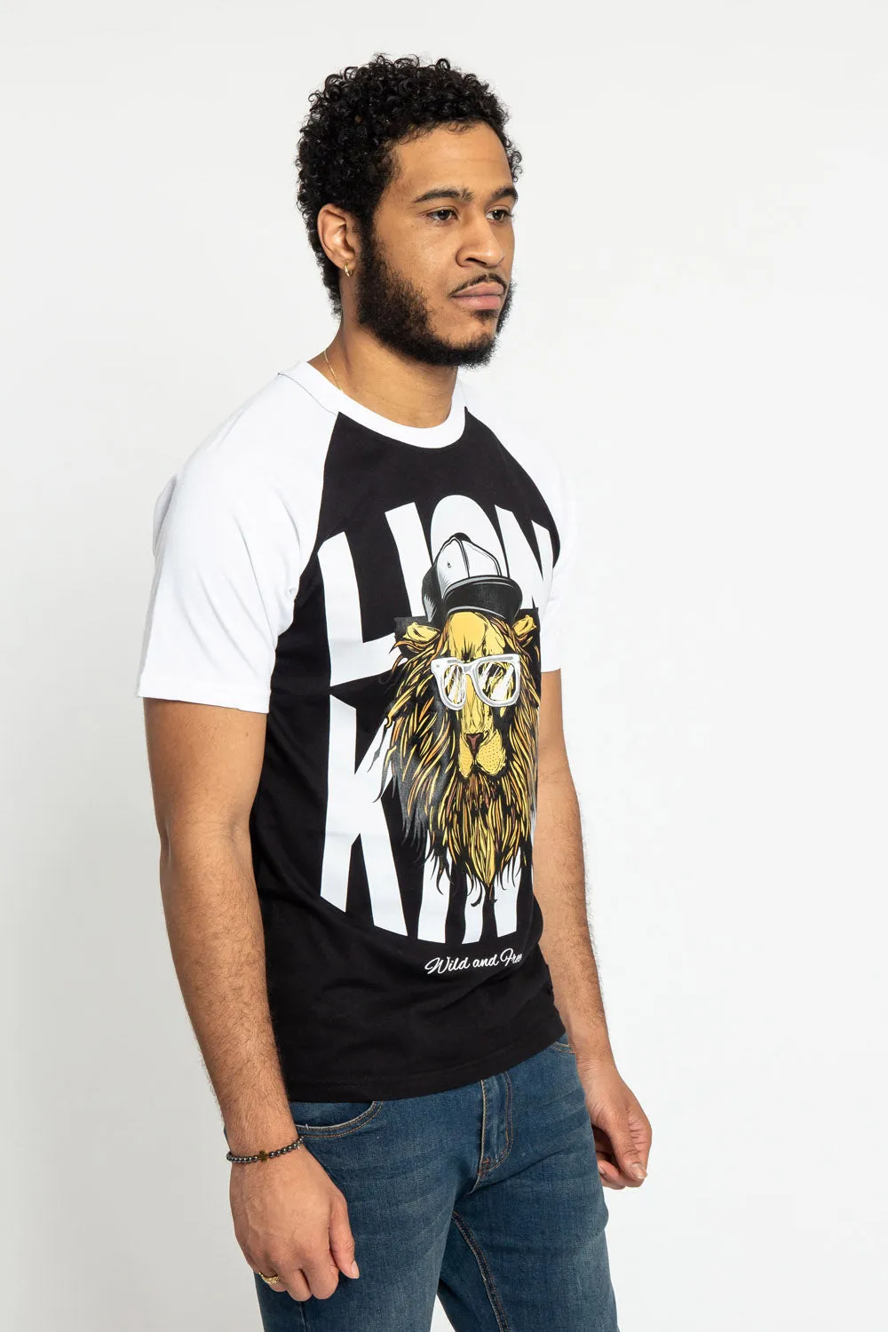 Raglan Lion King T-Shirt sold by G-Style USA product image thumbnail 5