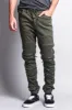 Scrunch Stacked Biker Twill Jogger Pants sold by G-Style USA