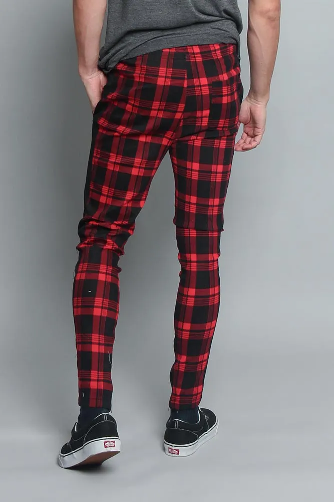 Plaid Track Pants sold by G-Style USA product image thumbnail 3