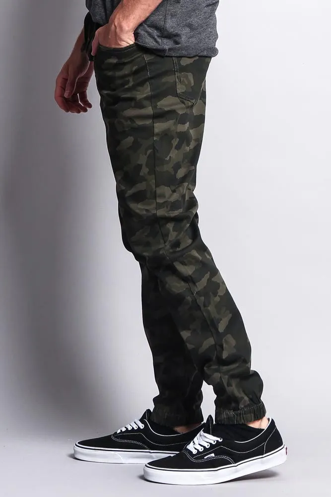 Men's Jogger Twill Pants (Olive Camo) sold by G-Style USA product image thumbnail 2