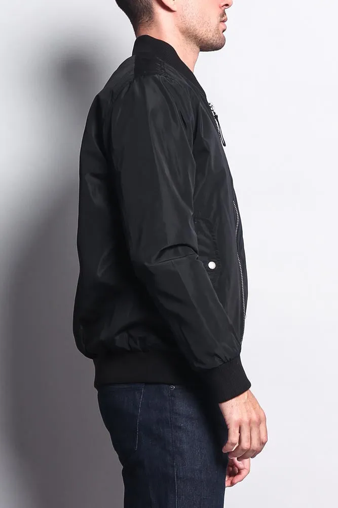 Men's Lightweight Bomber Flight Jacket sold by G-Style USA product image thumbnail 5