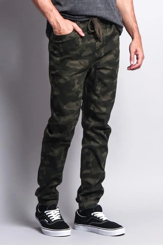 Men's Jogger Twill Pants (Olive Camo) sold by G-Style USA product image thumbnail 5