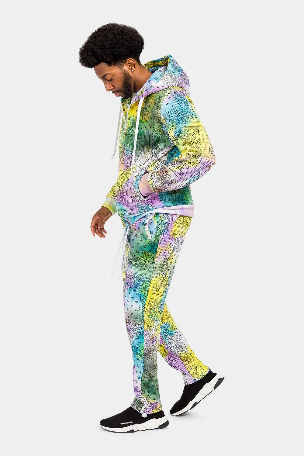 Bandana Paisley Tie Dye Track Suit sold by G-Style USA product image thumbnail 2