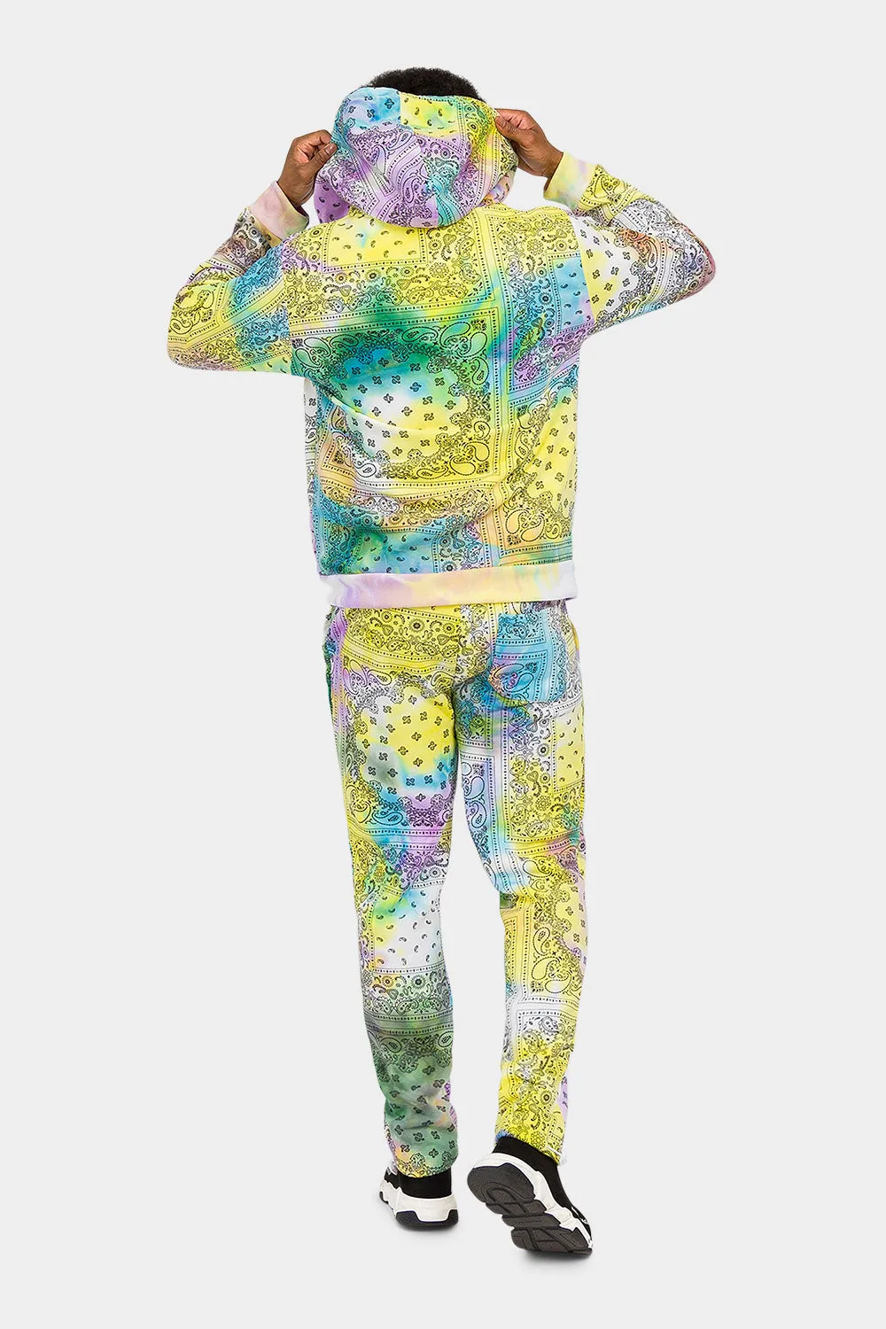 Bandana Paisley Tie Dye Track Suit sold by G-Style USA product image thumbnail 3