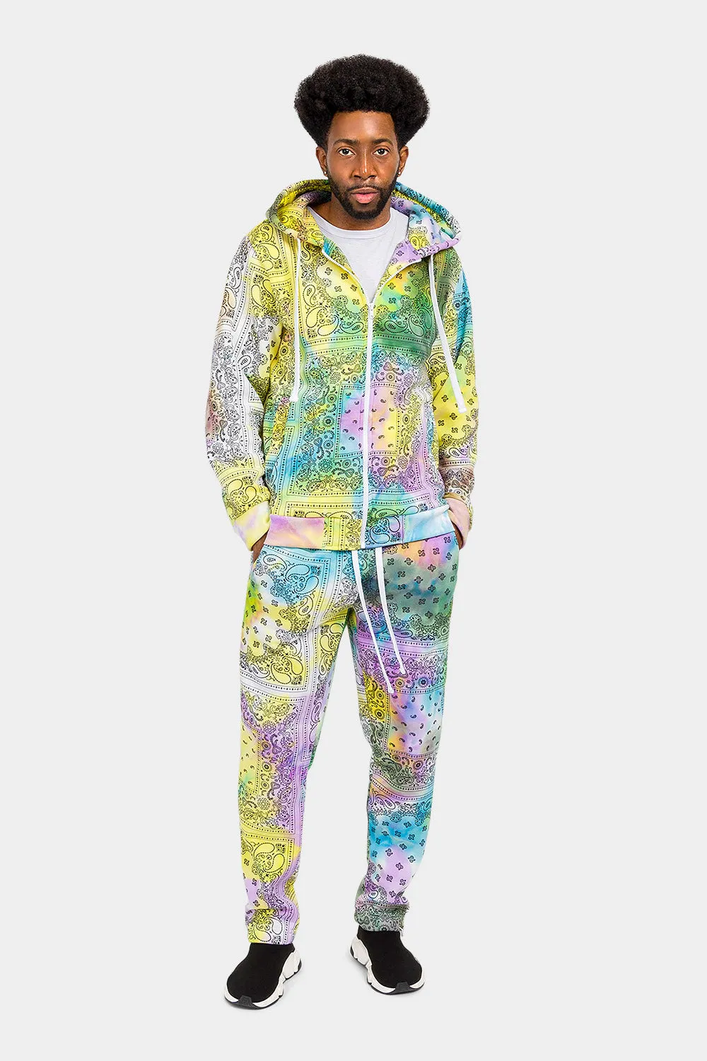 Bandana Paisley Tie Dye Track Suit sold by G-Style USA